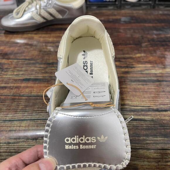 adidas Metallic Silver and Cream Sneakers IG8181 main image 5